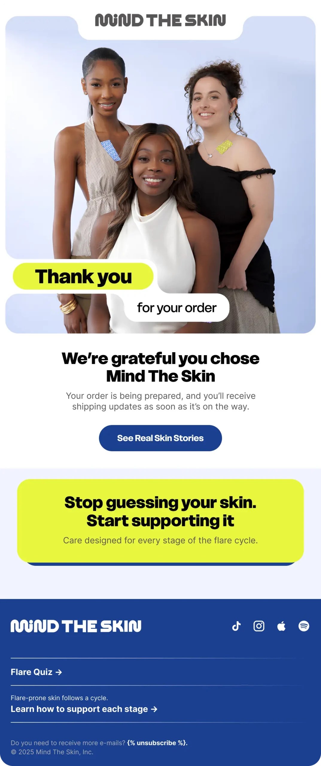 Order Confirmation Flow